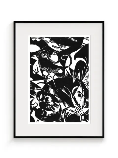 Stvorenie I., Franz Marc, 1914