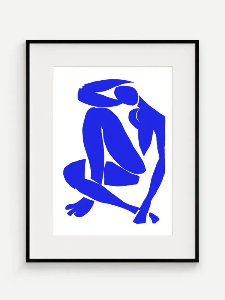 Nu Blue 01, Henri Mattise, 1952