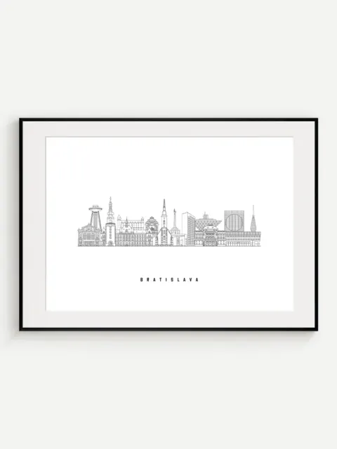 Panoráma Bratislavy A2