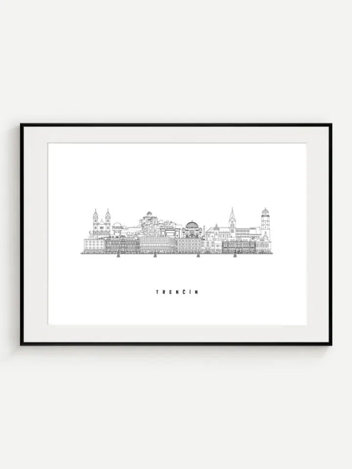 Panoráma Trenčína A2