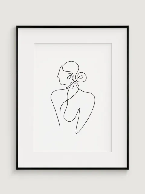Minimalistická Ilustrácia Ženy 2
