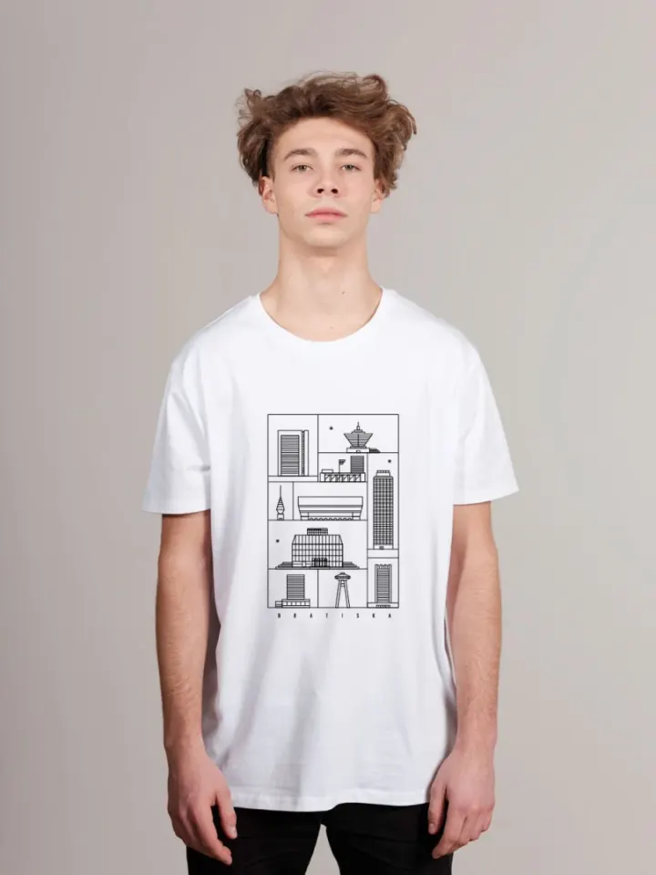 Planéta 220 Tričko muž, biela