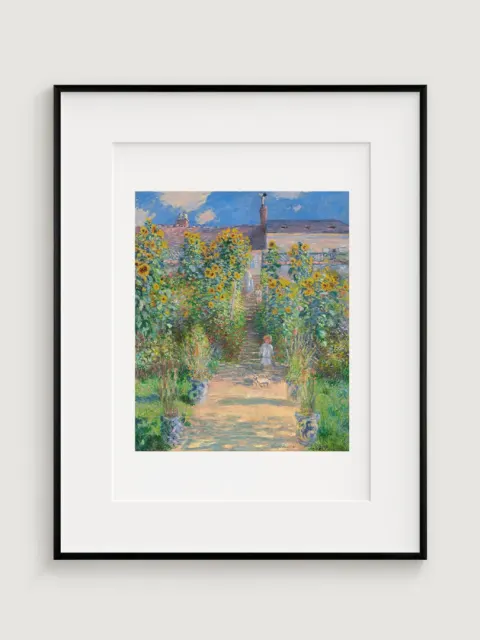Záhrada pri Vetheuil, Claude Monet, 1881