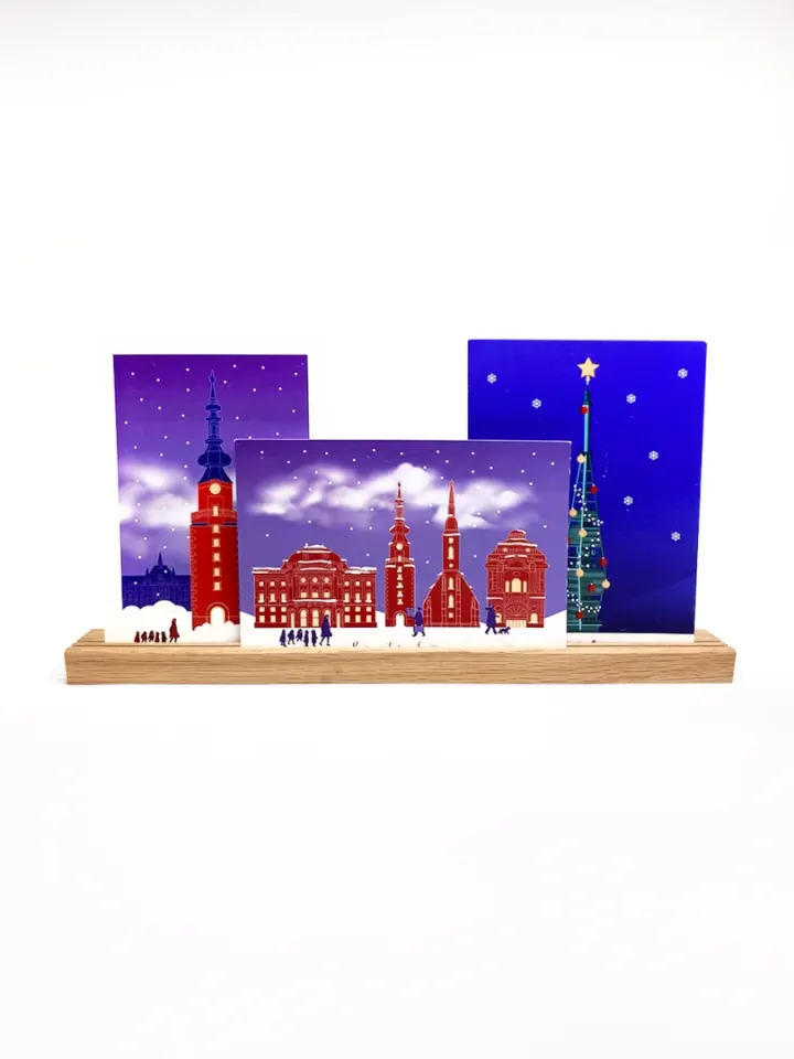 Drevený stojan 30cm
