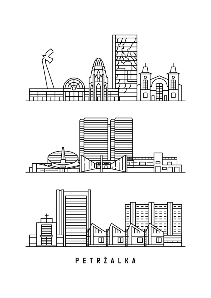 Minimalistická Petržalka / Bratislava