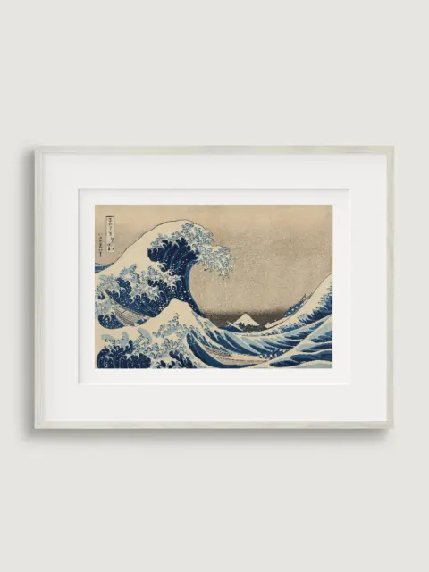 Veľká vlna pri Kanagawe, Katsushika Hokusai, ca. 1830–32