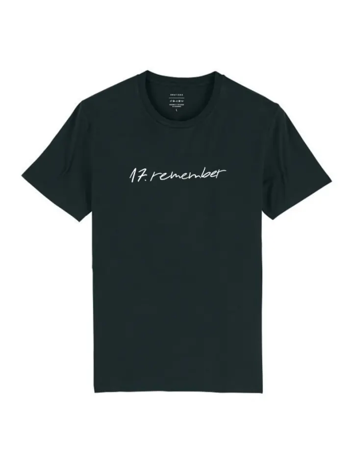 17. remember unisex tričko