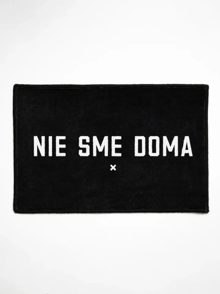 Nie sme doma 60x40cm
