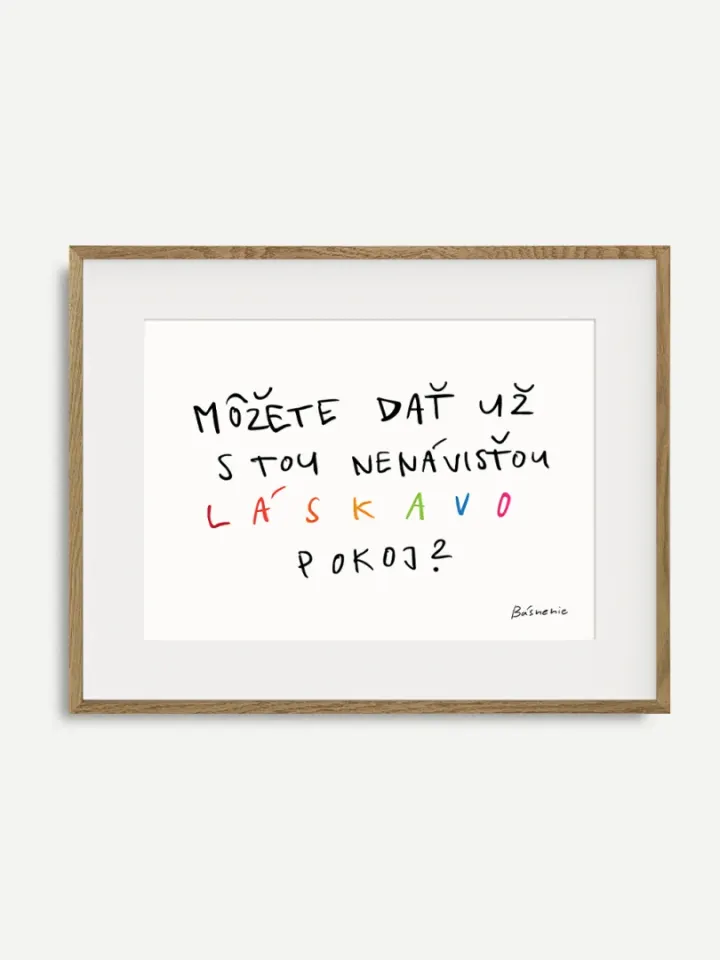 Láskavo print A3