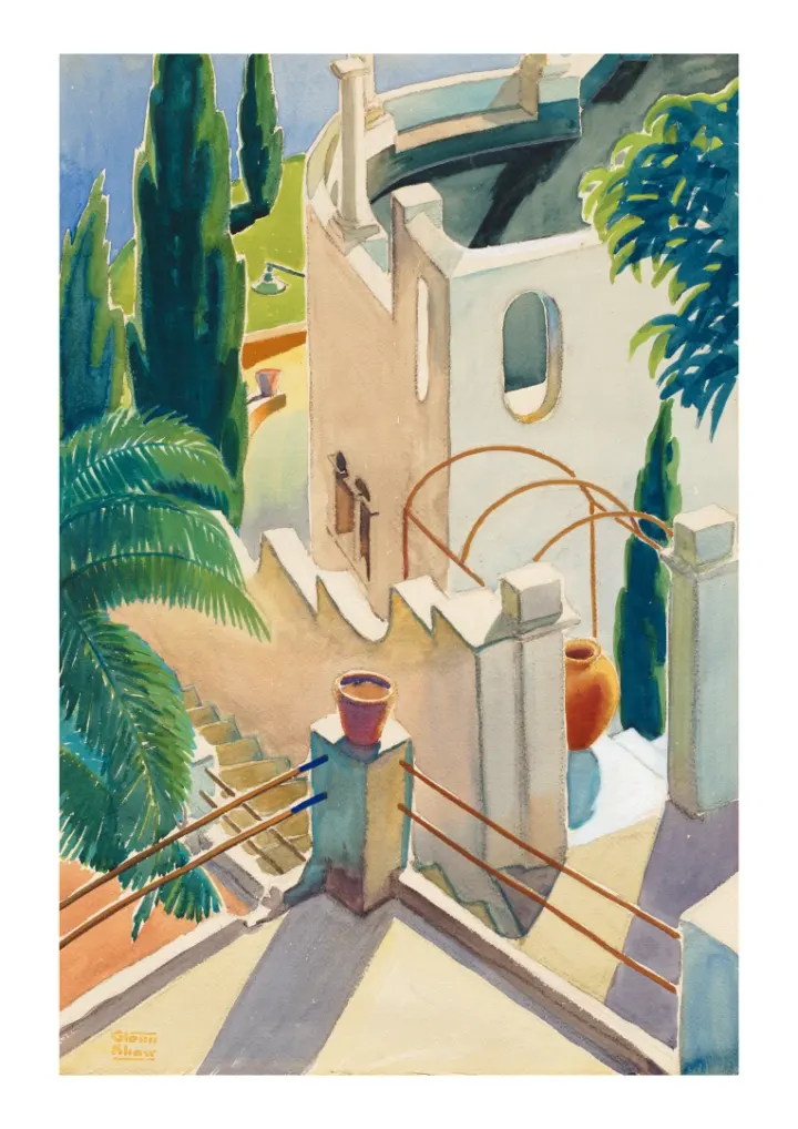 Z nášho balkóna, Glenn Moore Shaw, 1928
