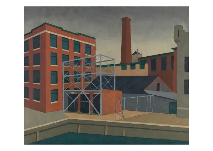 Mlyn, Niles Spencer, 1940