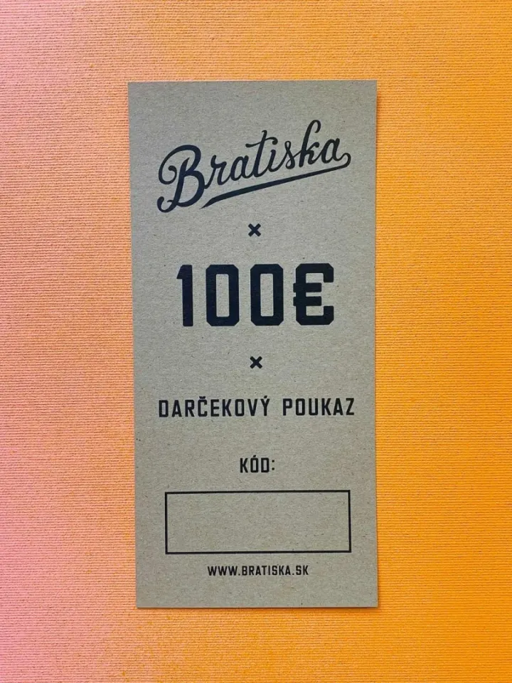 Darčekový poukaz - 100€
