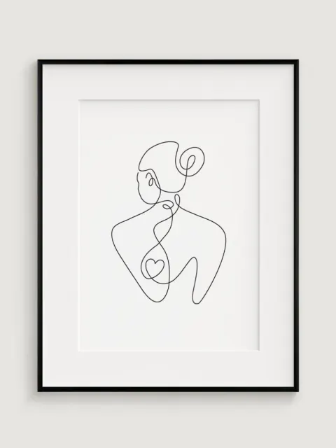 Minimalistická Ilustrácia Ženy 3