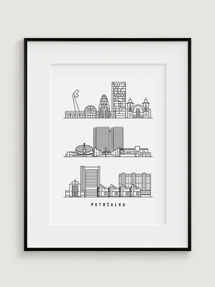 Minimalistická Petržalka / Bratislava