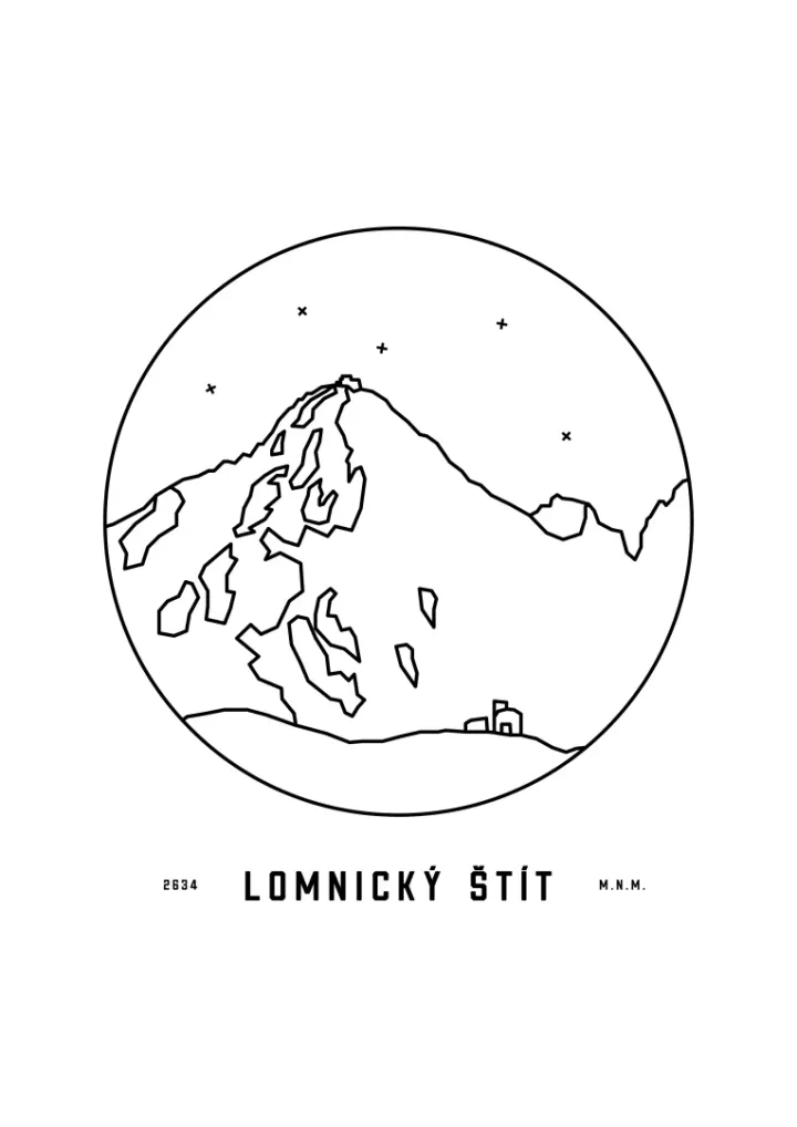 Lomnický Štít / Vrcholy Slovenska