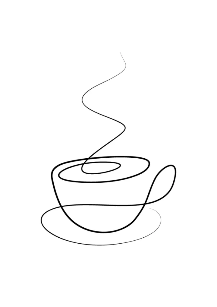 Minimalistická Káva