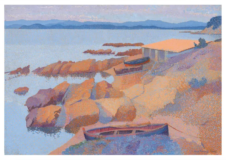 Calanque des Antibois, Henri Edmond Cross, c.1982