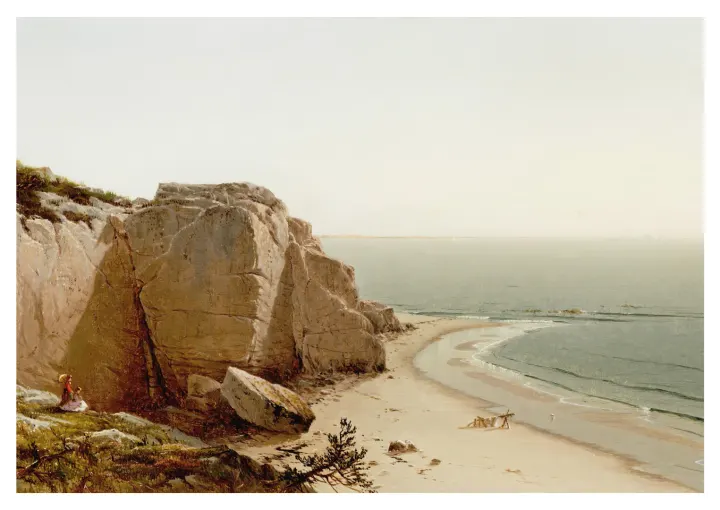 Pokojný deň pri Manchestri, Alfred Thompson Bricher, 1873