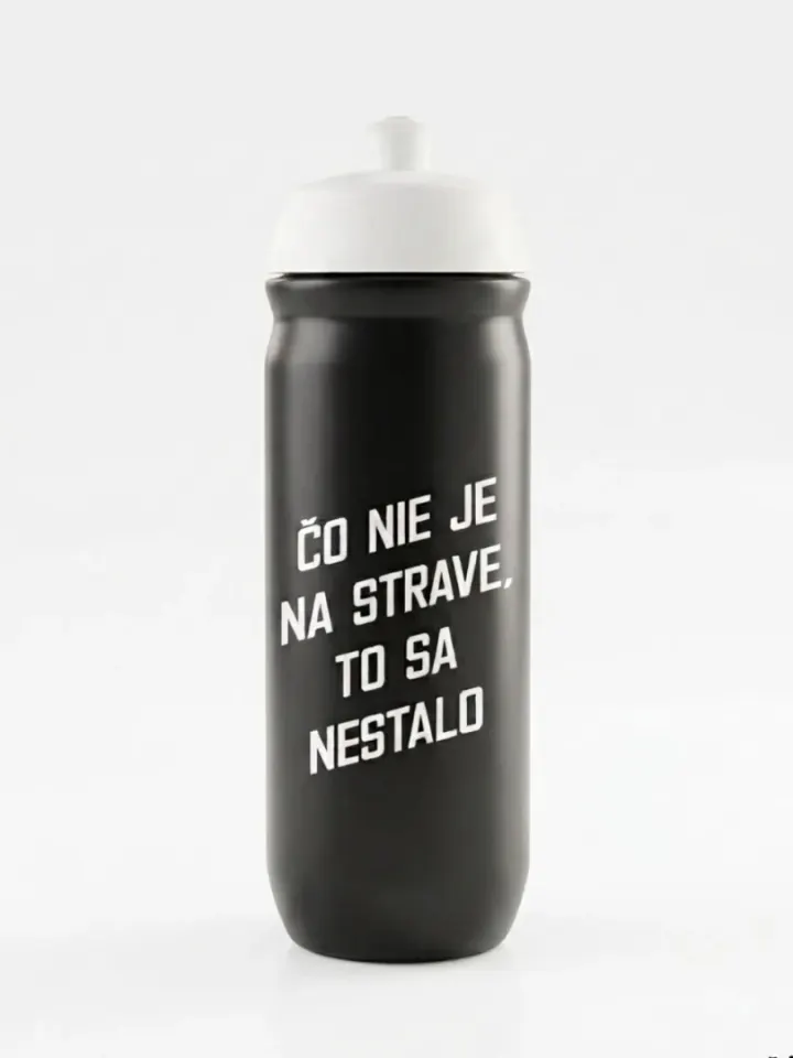 Športová fľaša ČO NIE JE NA STRAVE