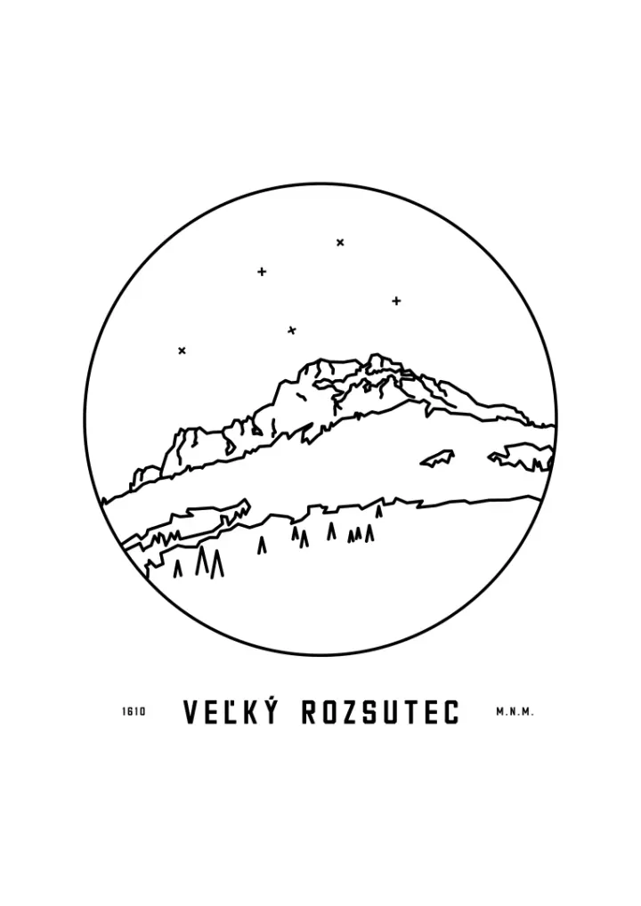 Veľky Rozsutec / Vrcholy Slovenska